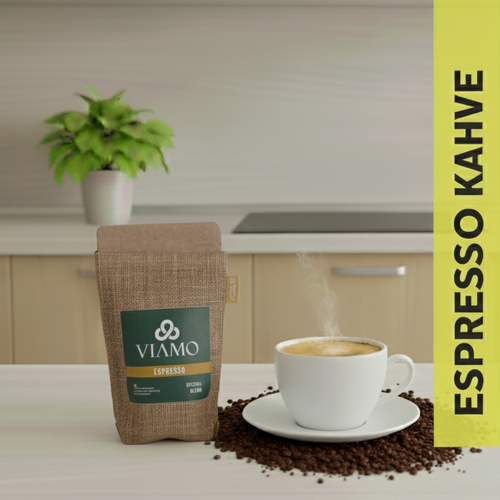 3 Adet Çekirdek Espresso Kahve 200 gram Orta Kavrulmuş Premium 3x200gram
