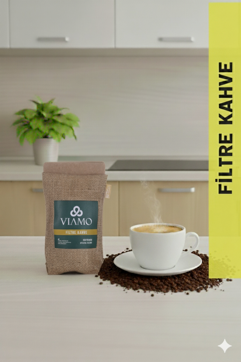 Öğütülmüş Filtre Kahve 200 gram Orta Kavrulmuş Premium